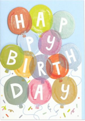 כרטיס ברכה Happy Birthday